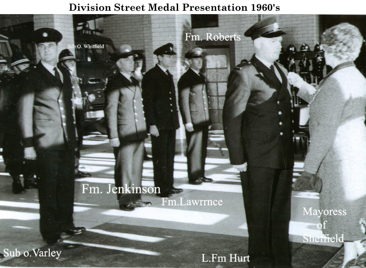 Divsion Street Medal Presentation 1960's