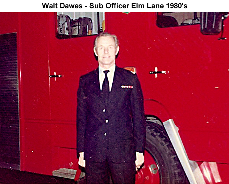 Photo - Walt Dawes - Sub Officer Elm Lane 1980's